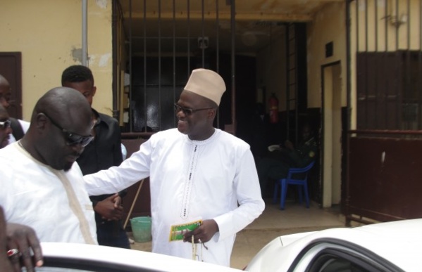 EXCLUSIF: Les images de Modibo Diop sortant du pavillon spécial