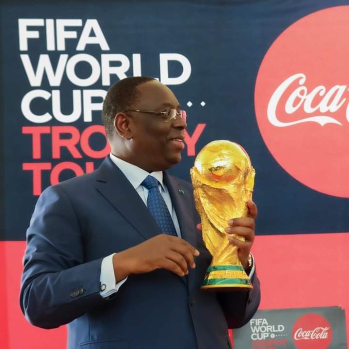 La Coupe du monde en...Or et au Sénégal: Ce que veut Macky Sall (images) La Coupe du monde en...Or et au Sénégal: Ce que veut Macky Sall (images)