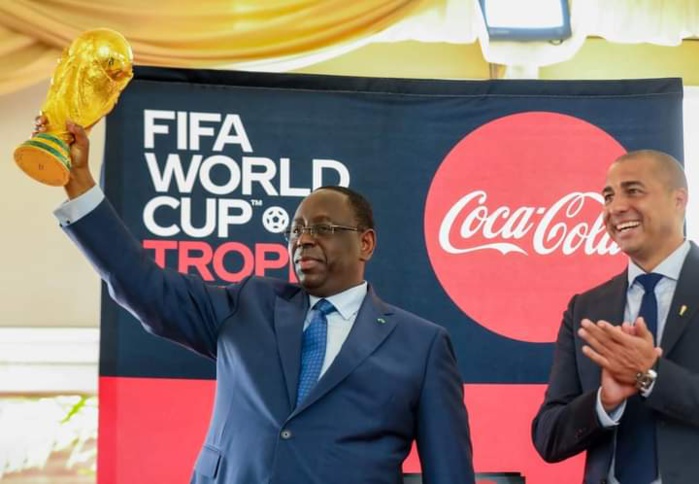 La Coupe du monde en...Or et au Sénégal: Ce que veut Macky Sall (images) La Coupe du monde en...Or et au Sénégal: Ce que veut Macky Sall (images)