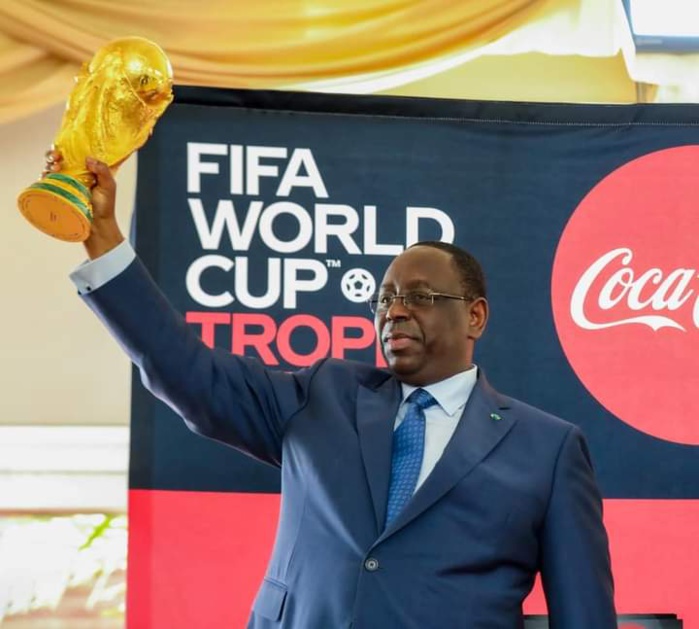La Coupe du monde en...Or et au Sénégal: Ce que veut Macky Sall (images)