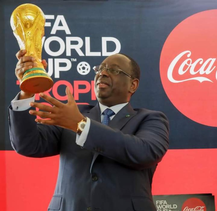 La Coupe du monde en...Or et au Sénégal: Ce que veut Macky Sall (images)