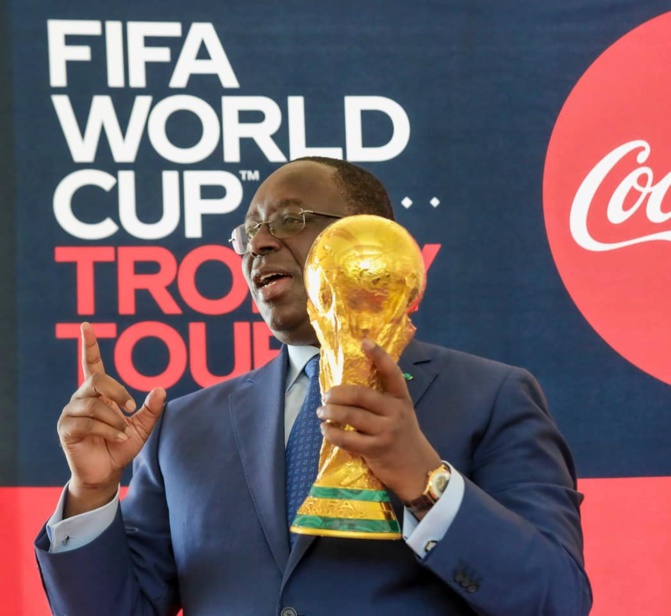 Réception du trophée FIFA Coupe du monde de football Qatar 2022 : l’ Allocution du Président Macky Sall