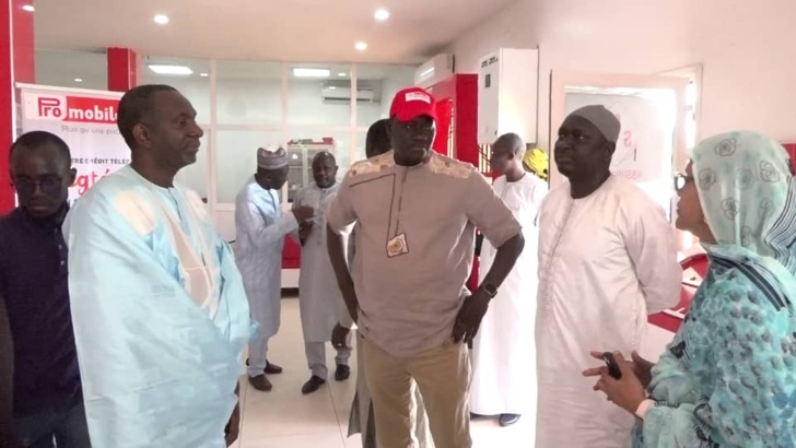 Magal 2022 : Abdoul Ly, le Dg de l’ARTP, était en visite à Touba
