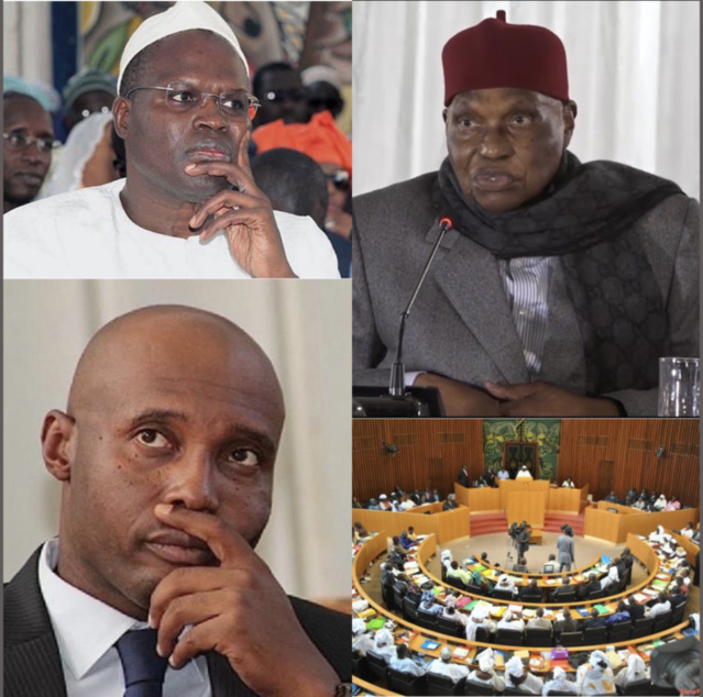 Exclusif Dakaractu / Présidence de l'Assemblée nationale : Khalifa Sall appelle Me Wade pour la candidature de Barth', Gorgui dit niet !