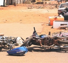 Daara Djolof: La caravane de Bby tue un conducteur de moto Jakarta