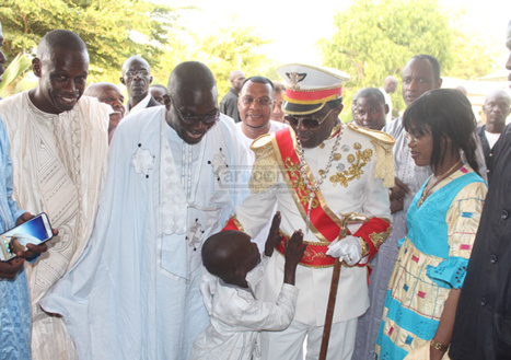 Photos - Retrouvailles entre Cheikh Ahmadou Kara Mbacké et son cousin Ibrahima Sall