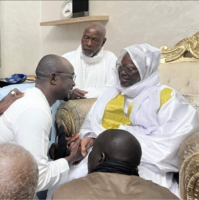 Magal Touba 2022: Échange téléphonique entre le Khalife général des Mourides et Me Abdoulaye Wade... Magal Touba 2022: Échange téléphonique entre le Khalife général des Mourides et Me Abdoulaye Wade...