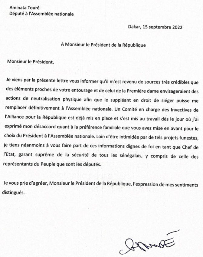 Mimi, le comble de l'ignominie ! (Par Mouhamadou Lamine Massaly) 