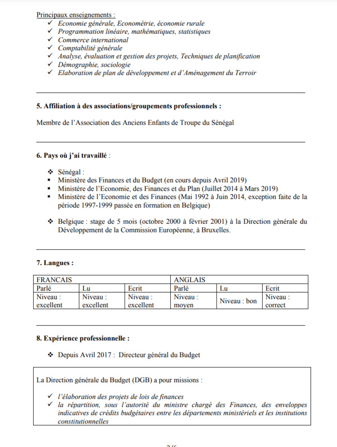 Remaniement: Mamadou Moustapha Bâ, nouveau Ministre des Finances, un surdoué au service de l'économie