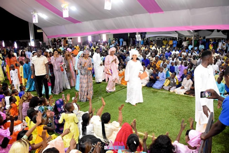 Photos / Lendemain du Magal 2022: Ziar de Sokhna Bator Saliou et de Sokhna Adja Saliou auprès de Sokhna Aida Saliou
