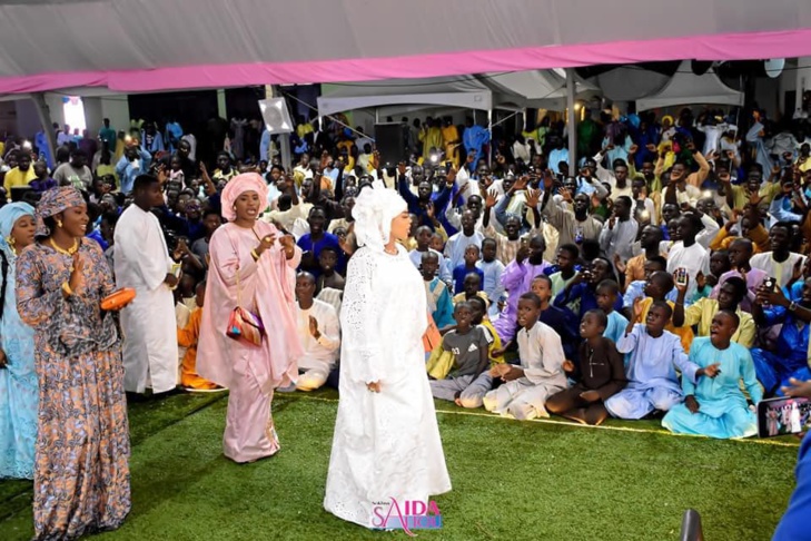 Photos / Lendemain du Magal 2022: Ziar de Sokhna Bator Saliou et de Sokhna Adja Saliou auprès de Sokhna Aida Saliou