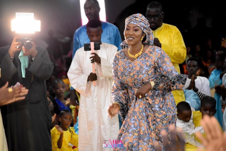 Photos / Lendemain du Magal 2022: Ziar de Sokhna Bator Saliou et de Sokhna Adja Saliou auprès de Sokhna Aida Saliou