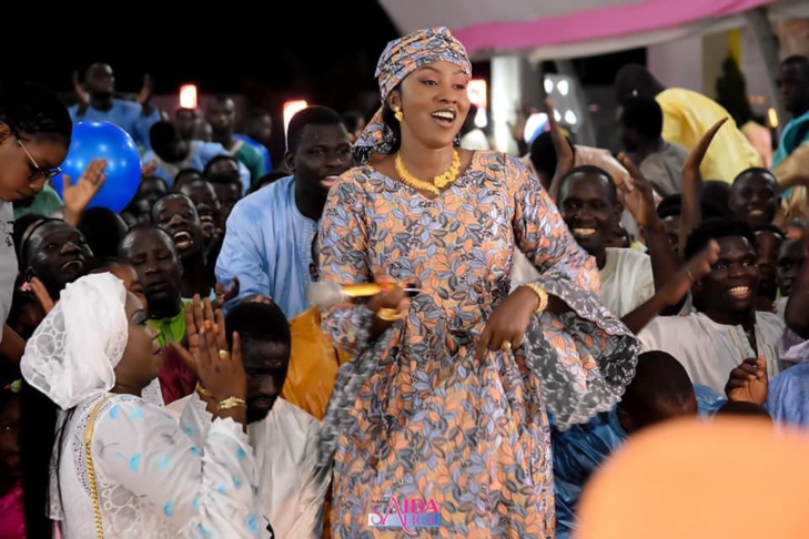 Photos / Lendemain du Magal 2022: Ziar de Sokhna Bator Saliou et de Sokhna Adja Saliou auprès de Sokhna Aida Saliou