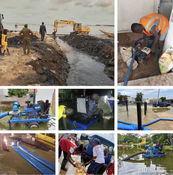 Plan Orsec : 138 nouveaux sites inondés libérés et plus de 212 m3 d’eau évacués