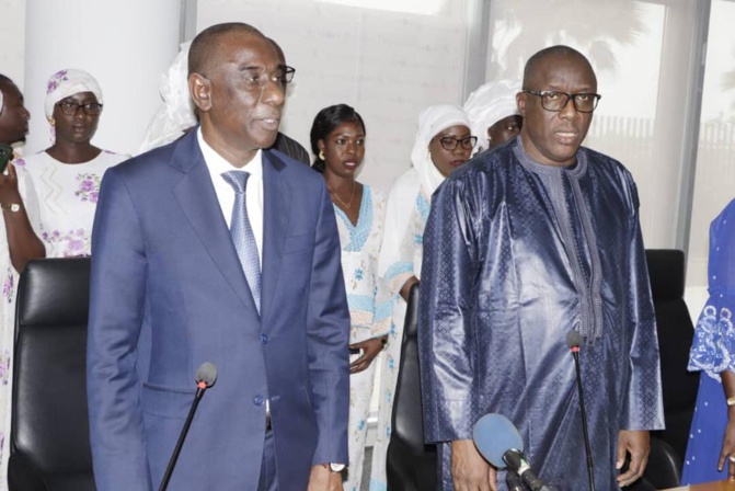 Passation de service: Cheikh Oumar Anne accueilli à bras ouverts, Mamadou Talla, plébiscité.