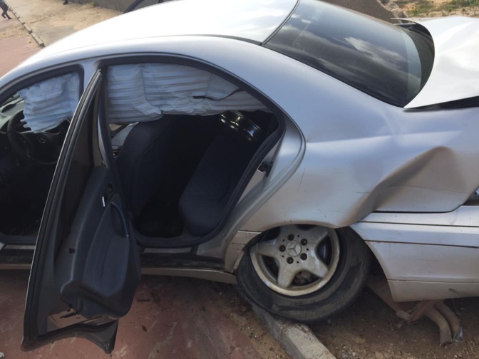 Le chanteur "Thiat bou ngoyane" et sa femme, victimes d'un accident (Photos)