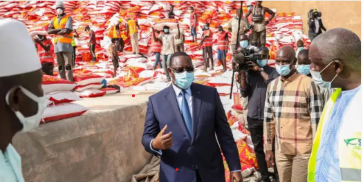 "Il nous reste un gap de 200 à 300.000 tonnes de riz pour atteindre l'autosuffisance en riz", selon Macky Sall.