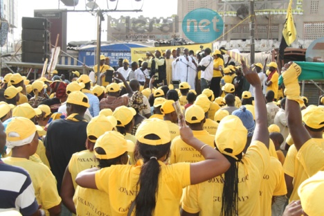 Locales 2014 : Le meeting de clôture de Diop Sy en images