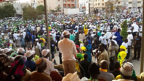 Meeting de clôture: La grosse mobilisation de la coalition Taxawu Dakar