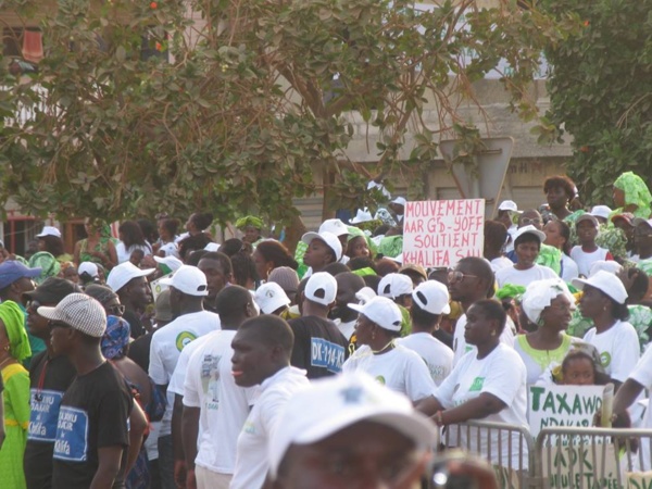 Meeting de clôture: La grosse mobilisation de la coalition Taxawu Dakar