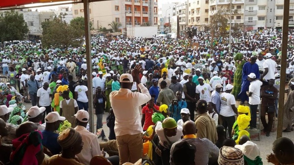 Meeting de clôture: La grosse mobilisation de la coalition Taxawu Dakar