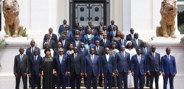 Photo/Conseil des ministres: La pose du nouveau gouvernement d’Amadou Bâ