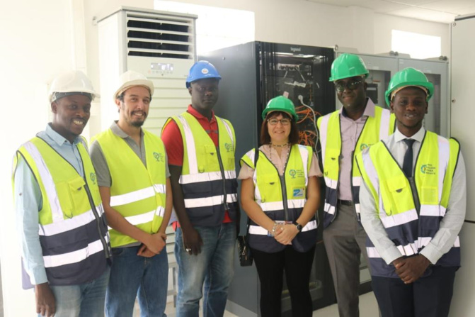 Ambassadrice du Royaume-Uni : Madame Juliette John, en visite au parc éolien de Taïba Ndiaye