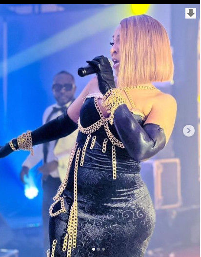 22e anniversaire du Djolof Band: Admirez la magnifique robe de Viviane Chidid (Photos)
