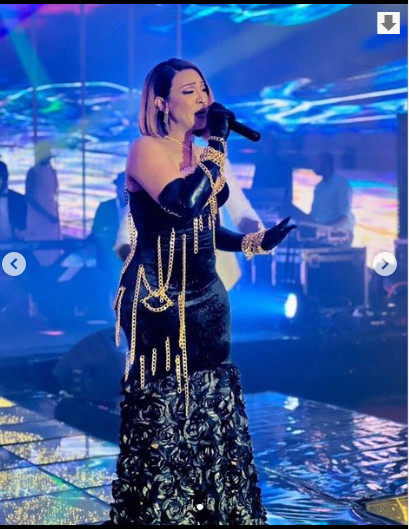 22e anniversaire du Djolof Band: Admirez la magnifique robe de Viviane Chidid (Photos)