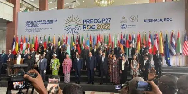 Pré Cop 27 / Congo : Le MEDDTE Alioune Ndoye avec ses collègues pour une répétition générale en novembre, en Egypte