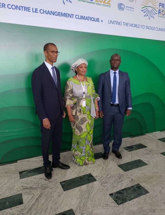 Pré Cop 27 / Congo : Le MEDDTE Alioune Ndoye avec ses collègues pour une répétition générale en novembre, en Egypte