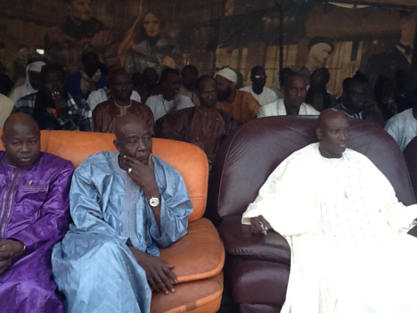 Condoléances: Macky Sall chez Aly Ngouille Ndiaye 