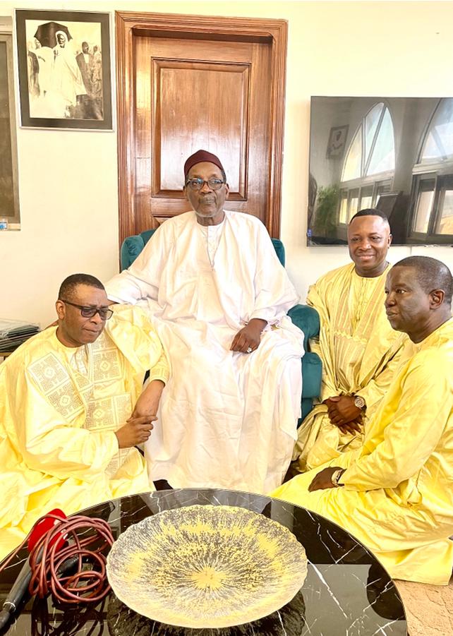 Gamou 2022 : Youssou Ndour a rendu visite à Serigne Maodo Sy Dabakh