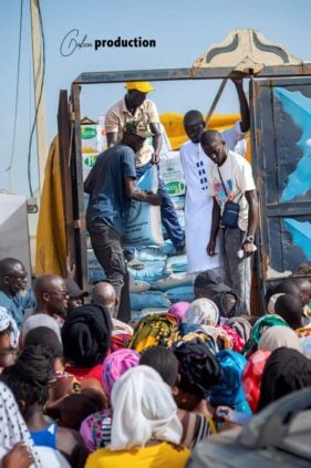 Photos / Gamou de Tivaouane: Le geste très noble d’Aziz Alé Ndiaye