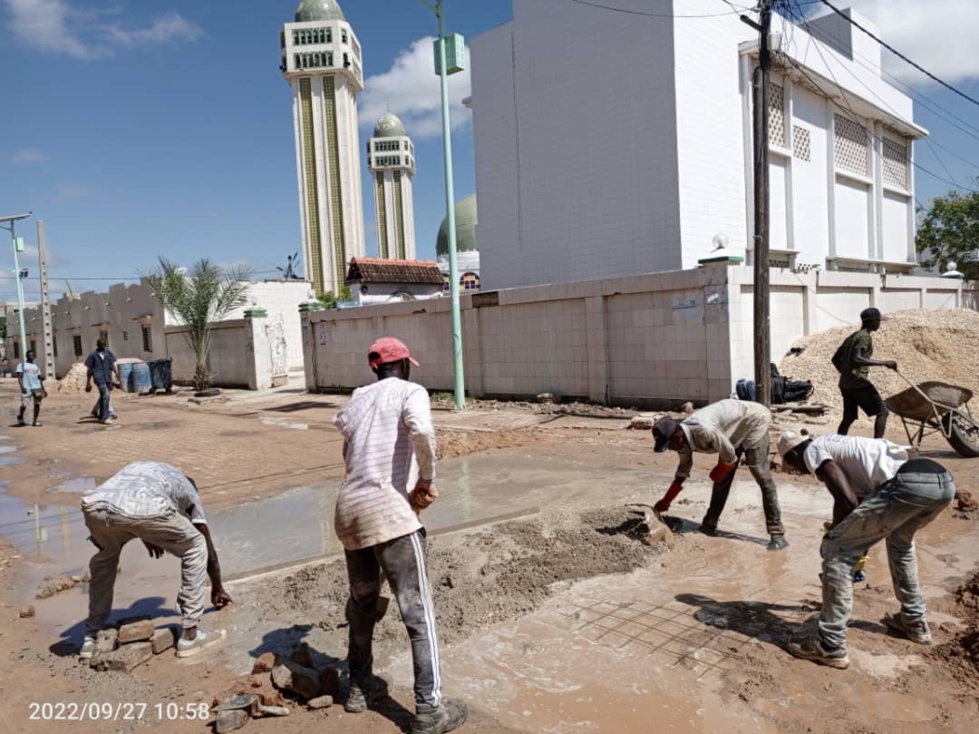 Medina Baye / Entretien de la mosquée et pavage: Cheikh Baye Ciss débloque de gros moyens
