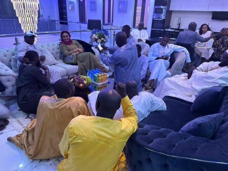 Gamou 2022: Sokhna Momy Kébé, Serigne Assane Mbacké Ateh, Serigne Djily Niang, Serigne Dame Dia, Serigne Mame Thierno, entre autres, chez Aziz Ndiaye (Photos)