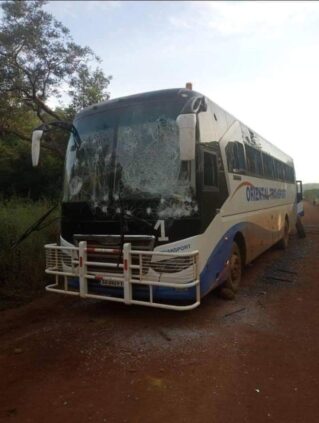 Photos / Kédougou: Les dégâts de la manifestation Photos / Kédougou: Les dégâts de la manifestation