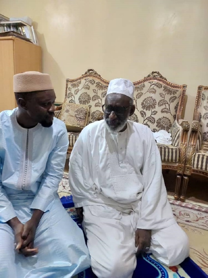 Reçu par la famille Omarienne : Les remerciements de Ousmane à Thierno Madani Tal