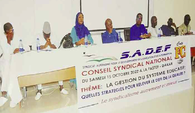 Barrière linguistique, déficit d’enseignants et d’encadreurs, problème d’orientation… : Le Sadef met à nu les handicaps qui plombent la qualité du système éducatif