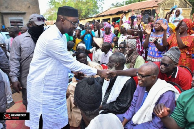 Début mouvementé du « Nemmeku Tour » du Leader du Pastef : Ousmane Sonko sous haute surveillance policière et gendarmesque !