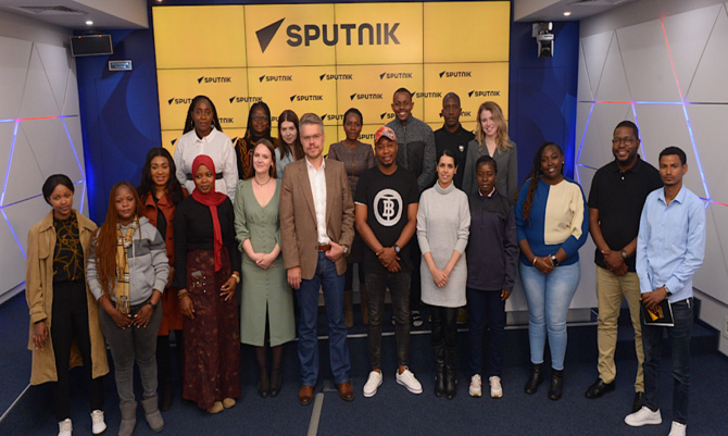En session spéciale : des journalistes africains sont  à Moscou pour le projet éducatif SputnikPro