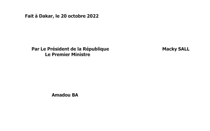 Cese: Quarante cinq conseillers nommés par le Président Macky Sall