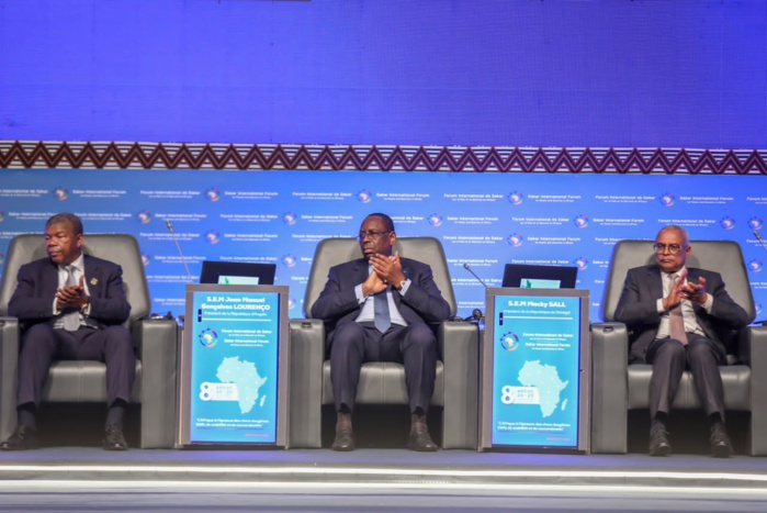 Photos / 8e édition du Forum international de Dakar : Le Président Macky Sall en compagnie de ses frères Présidents africains et partenaires au développement