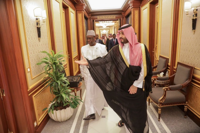 Sommet International de Riyad : Investir dans l’humanité, permettre un nouvel ordre mondial (Le président Macky Sall). Sommet International de Riyad : Investir dans l’humanité, permettre un nouvel ordre mondial (Le président Macky Sall).