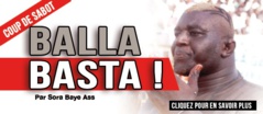 Coup de sabot : Balla basta !