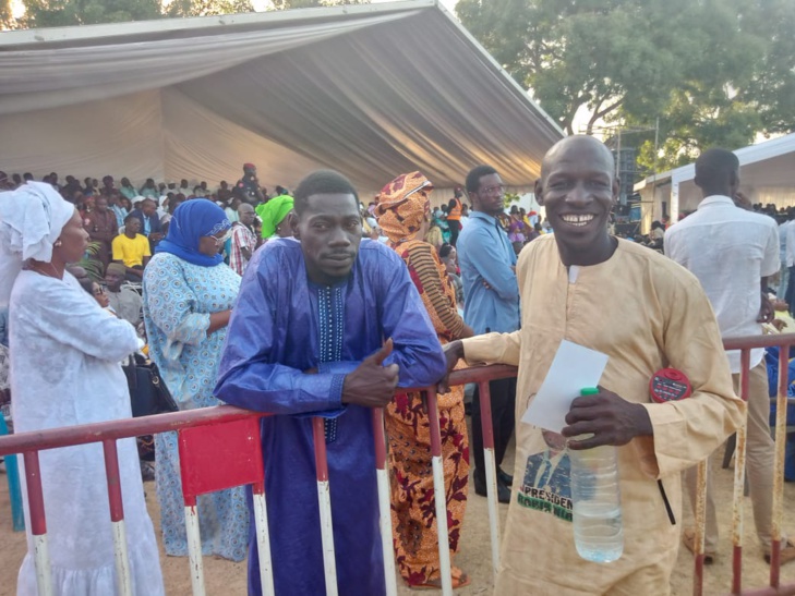 Accueil du Président Macky Sall à Thiès : Les jeunes de Habib Niang ont montré l'exemple.