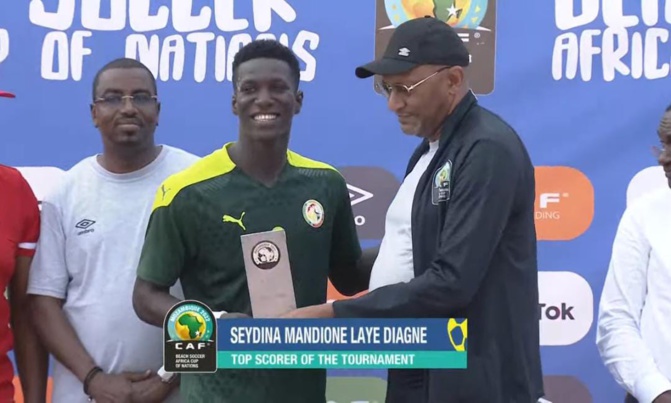 Finale CAN Beach Soccer: Le Sénégal élimine l'Egypte (2-2, 6-5), les lions sacrés pour la 7ème fois, la 4ème consécutive