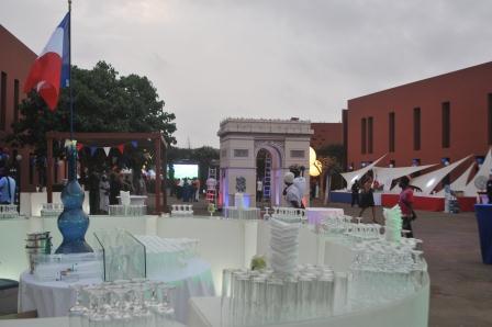 Sénégal: Les célébrations de la fête nationale française en images