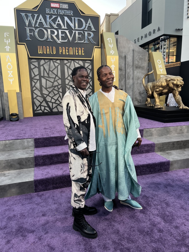 Belles images d’une grande cérémonie : Baba Maal, Marvel , BlackPanther: Wakanda Forever. Belles images d’une grande cérémonie : Baba Maal, Marvel , BlackPanther: Wakanda Forever.