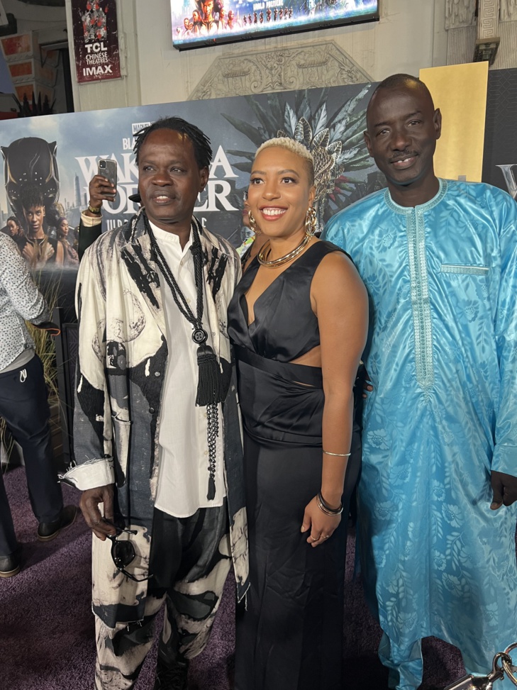 Belles images d’une grande cérémonie : Baba Maal, Marvel , BlackPanther: Wakanda Forever. Belles images d’une grande cérémonie : Baba Maal, Marvel , BlackPanther: Wakanda Forever.